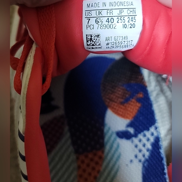 Adidas Superstar J Chinese New Yr- Yr of the OX Polka Dot Sneakers Jr Sz 7-W 8.5 - Picture 10 of 12